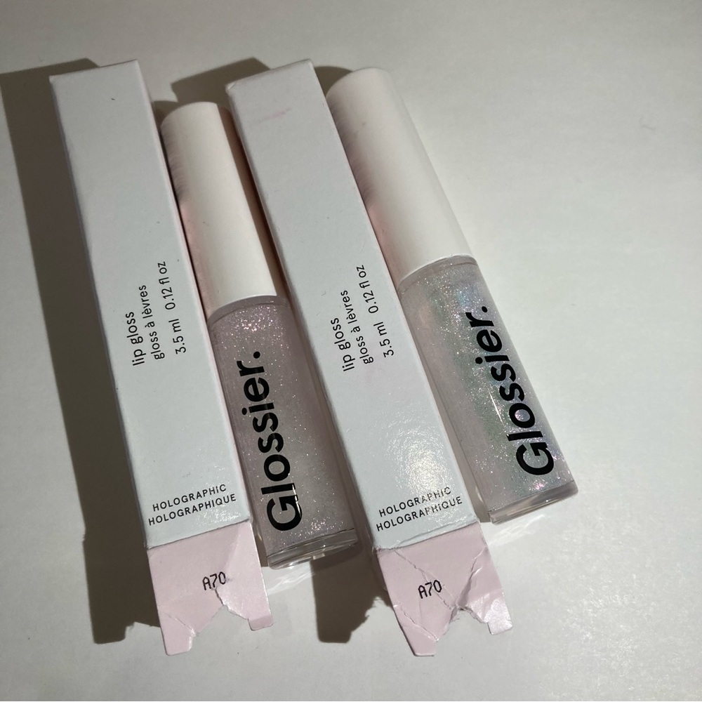 2 x glossier lip gloss